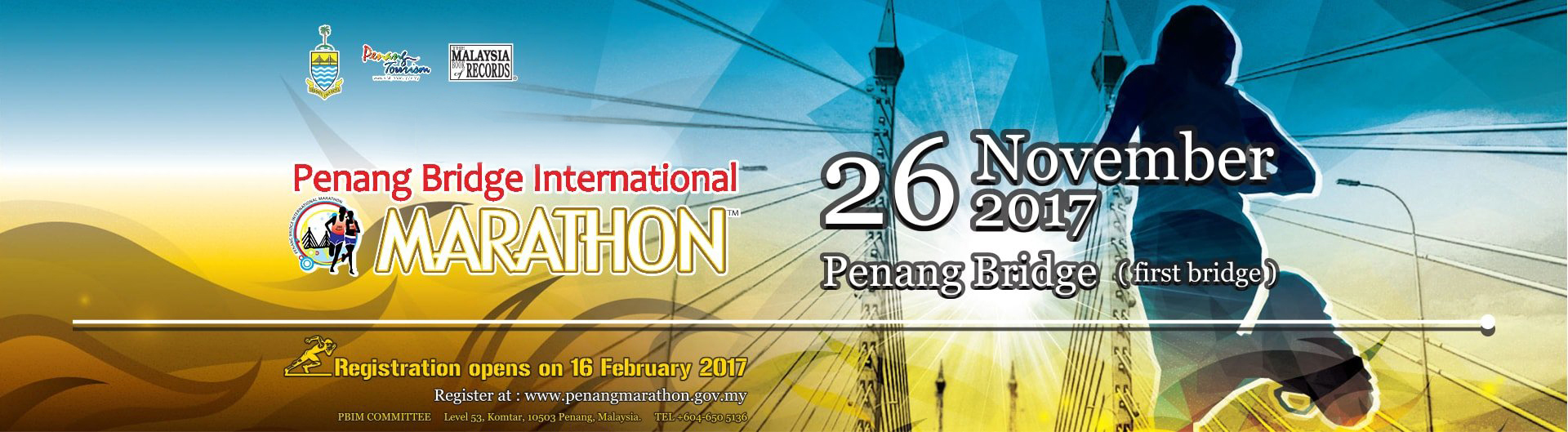 Penang bridge marathon