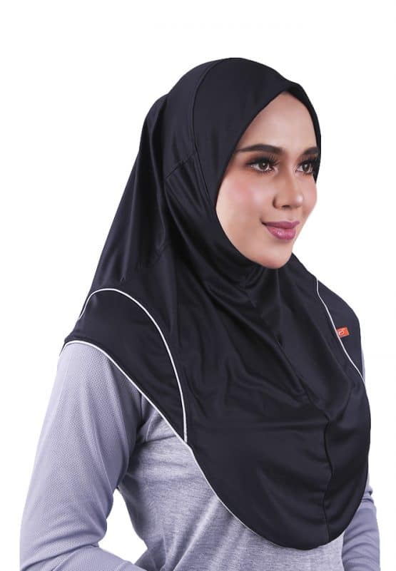 Raqtive sports hijab B208 grey hush